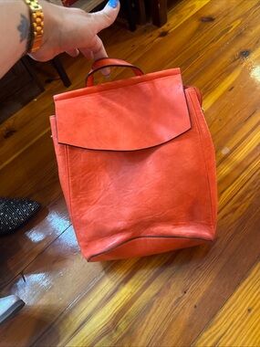 Coral Everyday Backpack Purse - Unbranded